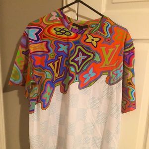 Louis Vuitton Multicolor Short Sleeve Tee